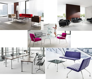 Lounge Sessel - Sofa - Tische mit verschiedenen Modellen