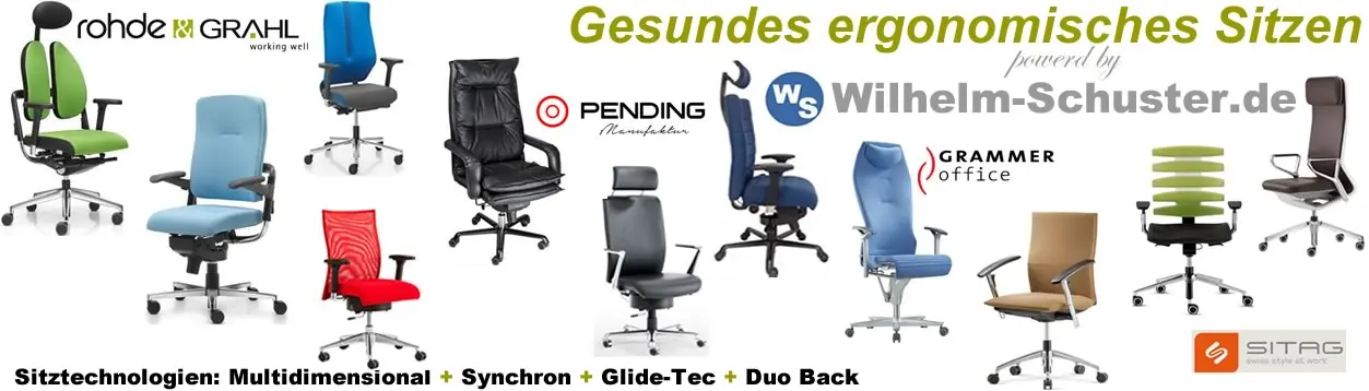 Ergonomische Bürodrehstühle | Pending, Nowy Styl & Duo Back.
