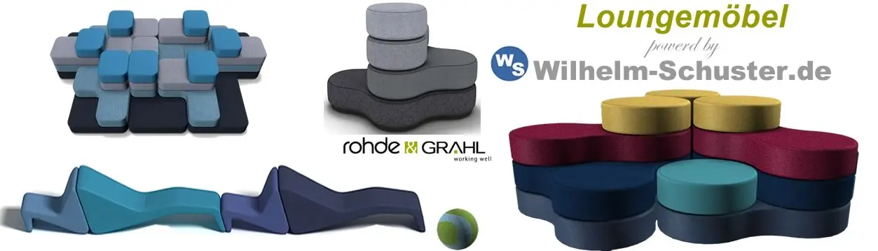 Exklusive Loungemöbel für Büro, Empfang & Wartebereiche.in  Stilvolles Design