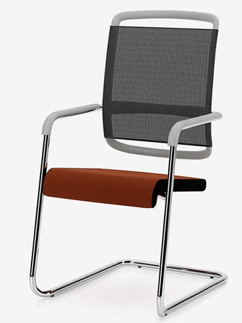 Xenium Besucherstuhl Mesh – Freischwinger