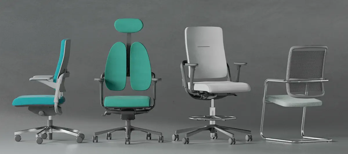 Xenium Serie Übersicht – Drehstühle und Besucherstühle