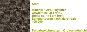 Stoff 26505 schokobraun meliert