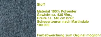 Stoff 26652 blau meliert