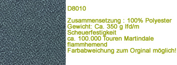D8010 grau  Stoff
