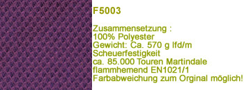 F5003 lila Stoff