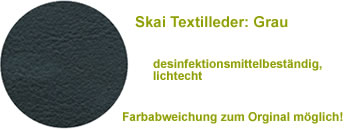 Textilleder - grau