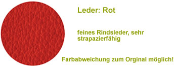 Leder - rot