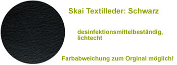 Textilleder - schwarz
