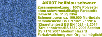 ak007-hellblau-schwarz Stoff