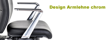 Design Armlehne Chrom Flite