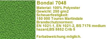 Bondai Stoff grün 7048