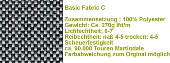 Basic Stoff C73 grau meliert