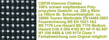 schwarz - hellgrau  csp39  Stoff