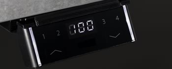 Bedienung mit Display und Memory Funktion