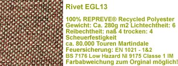 Rivet egl13 Stoff