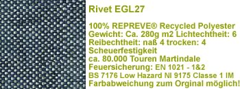 Rivet egl27 Stoff