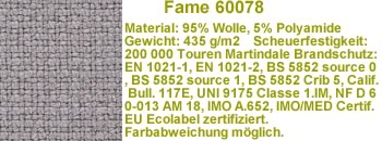 Fame Stoff grau 60078 (F47) (Wolle)