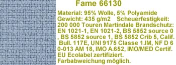 Fame Stoff hellblau 66130 (F80)  (Wolle)