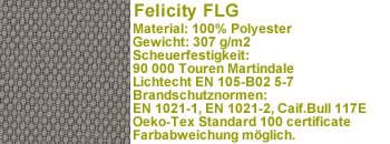 Felicity Stoff FLG 60106 schlamm