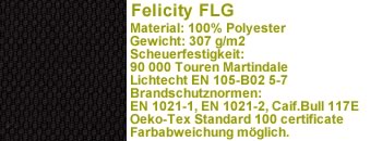 Felicity Stoff FLG 60999 schwarz