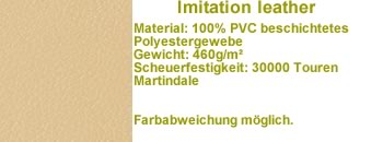 Kunstleder V46 beige