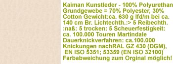 Kaiman Kunstleder KN75/01 beige