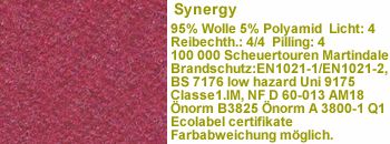 Stoff lds36 (Wolle 95%) 100.000 Scheuert.