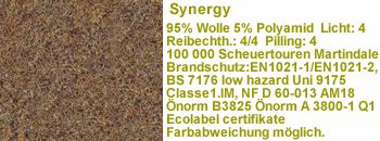 Stoff lds37 (Wolle 95%) 100.000 Scheuert.