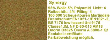 Stoff lds43 (Wolle 95%) 100.000 Scheuert.