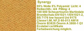 Stoff lds44 (Wolle 95%) 100.000 Scheuert.