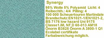 Stoff lds55 (Wolle 95%) 100.000 Scheuert.