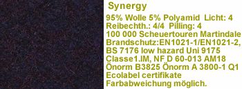 Stoff lds61 (Wolle 95%) 100.000 Scheuert.