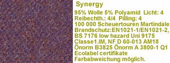 Stoff lds66 (Wolle 95%) 100.000 Scheuert.