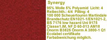 Stoff lds86 (Wolle 95%) 100.000 Scheuert.