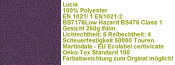 Lucia Stoff YB090 lila