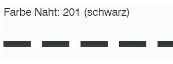 schwarze Naht 201
