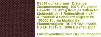 dunkelbraun ps014 Stoff
