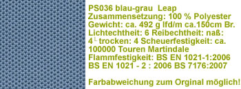 blau grau ps036 Stoff