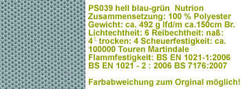 helles blau grün ps039  Stoff