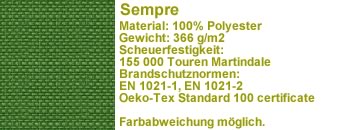 Sempre Stoff grün sm08