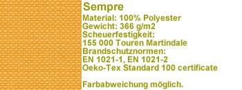 Sempre Stoff gelb sm11