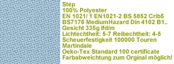 Step Stoff 67004 hellblau