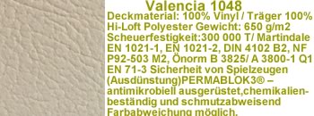 Valencia Kunstleder beige VL1048