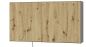 Preview: wandschreibtisch homeoffice grau holz geschlossen
