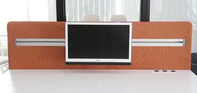 Preview: 2 ebene akustikwand fuer schreibtische all in one.webp