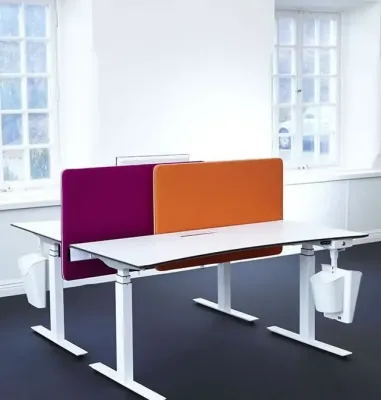 Verscheibare Akustiksichtschutzwand A30 Slide