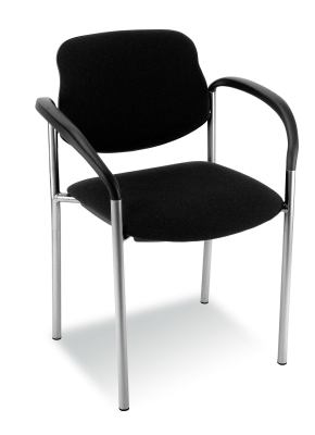 besucherstuhl sa vierfuss verchromt mit armlehne sofort