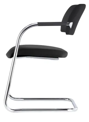 Preview: design besucherstuhl match 30 schwarz sofort lieferung.webp