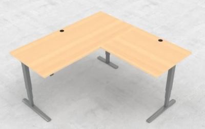 eckschreibtisch ws501 43 mit tischplatte