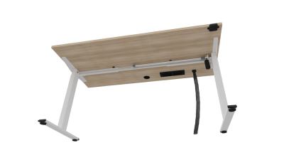 ecomo schreibtisch hoehenverstellbar von unten